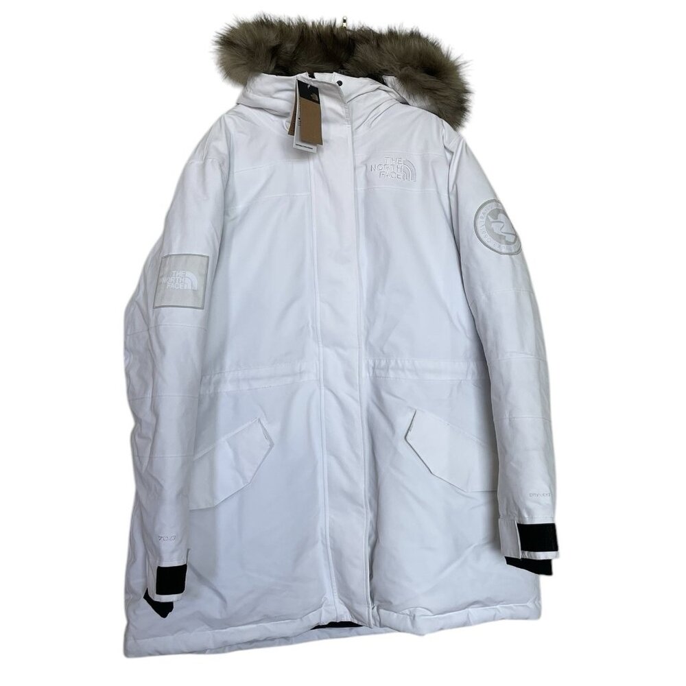 $700 North Face Women’s‎ Expedition Mcmurdo 700 Down Parka Jacket Size XXL White